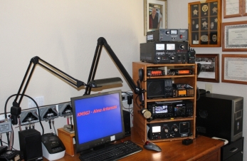 My new Amateur Radio station after the rebuild.