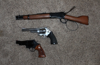 Remember Wanted Dead or Alive & Dirty Harry all three chambered for .44 Mag.